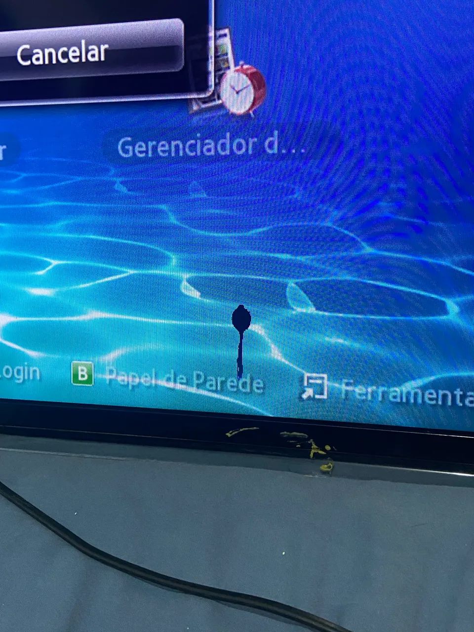 Smart TV Samsung 40" - Com Mancha na Tela - Foto 2