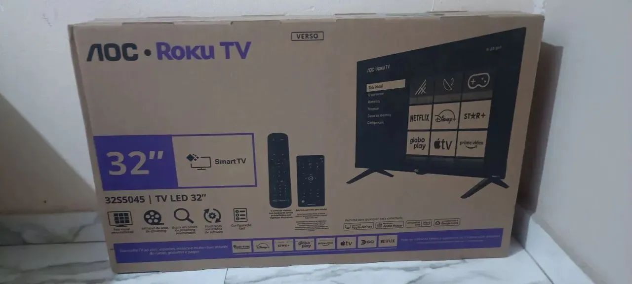 Tv Smart AOC 32 Polegadas Nova Na caixa  - Foto 2