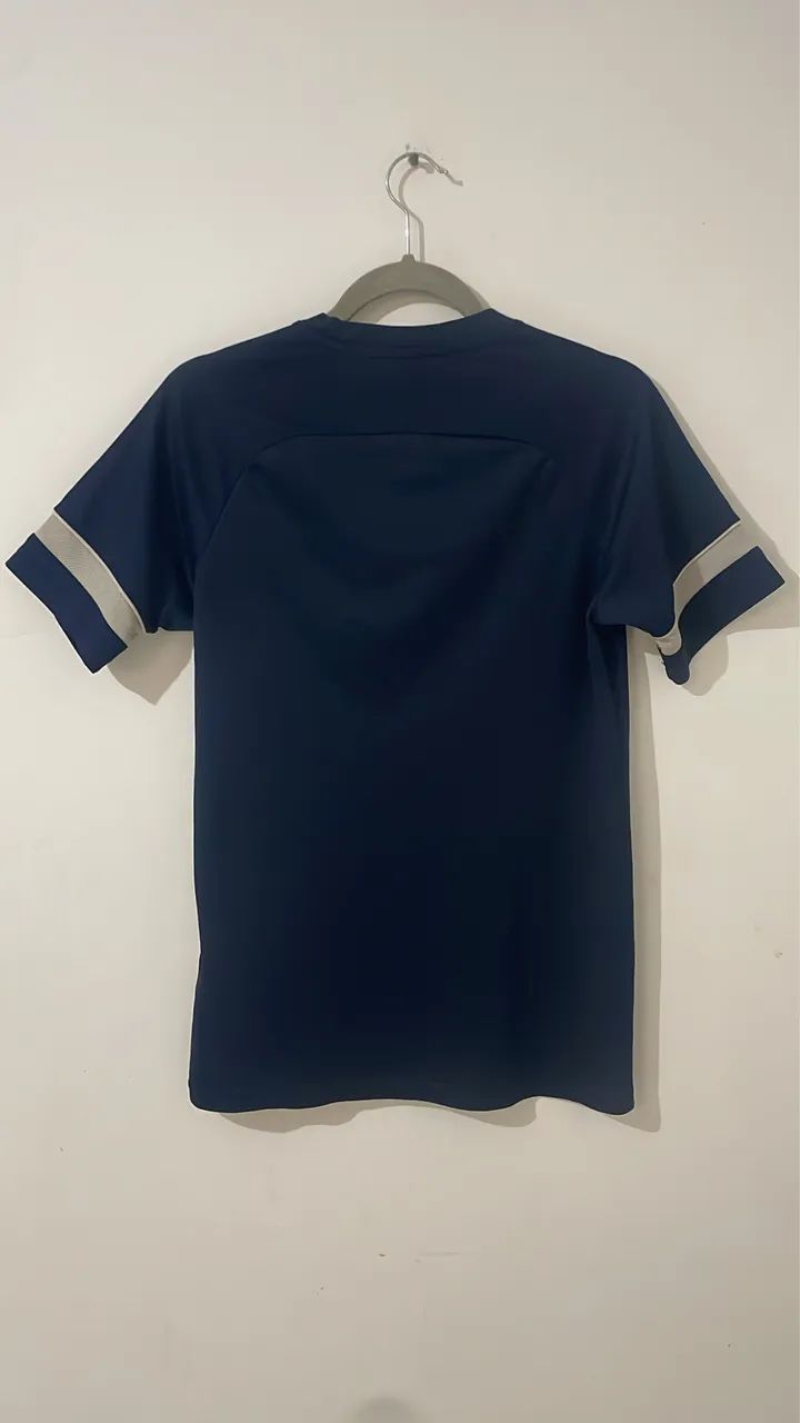 camisa nike dri-fit azul p - Foto 2