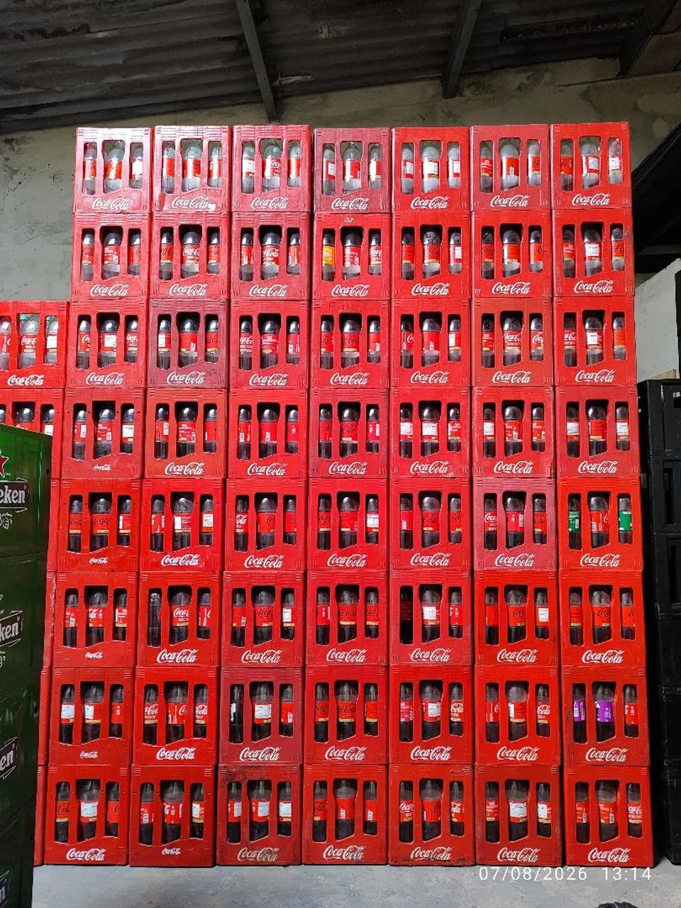 Caixa de coca cola retornável vazia - Foto 2