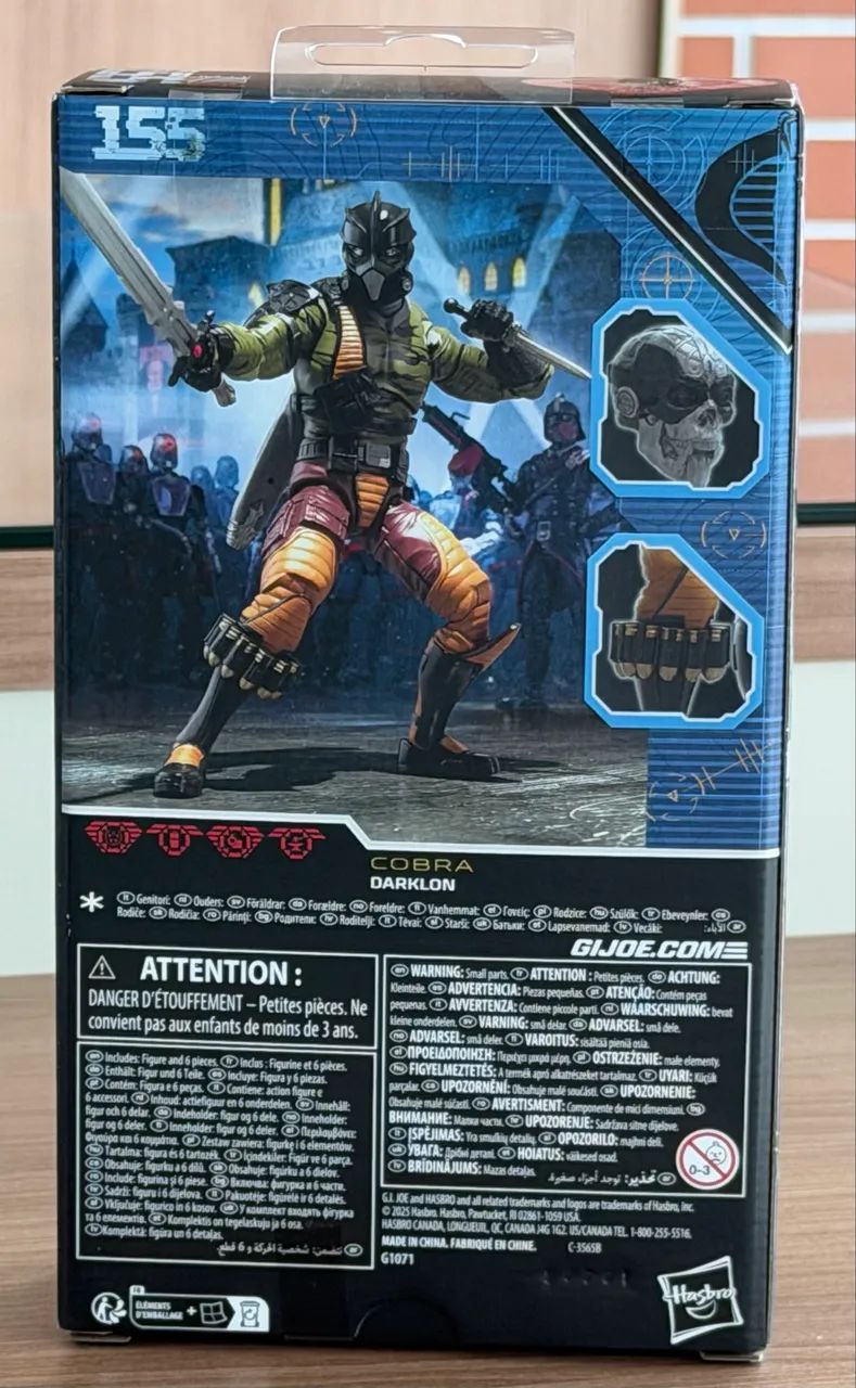 GI Joe Classified Series Iron Grenadier Darklon - Foto 4