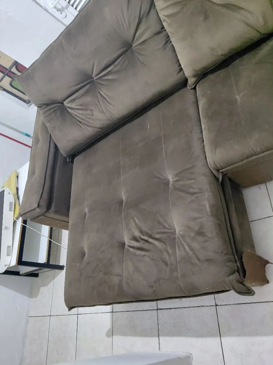 Sofá Kappesberg Atenas 2,60m retrátil e reclinável R$ 1.500 - Foto 2