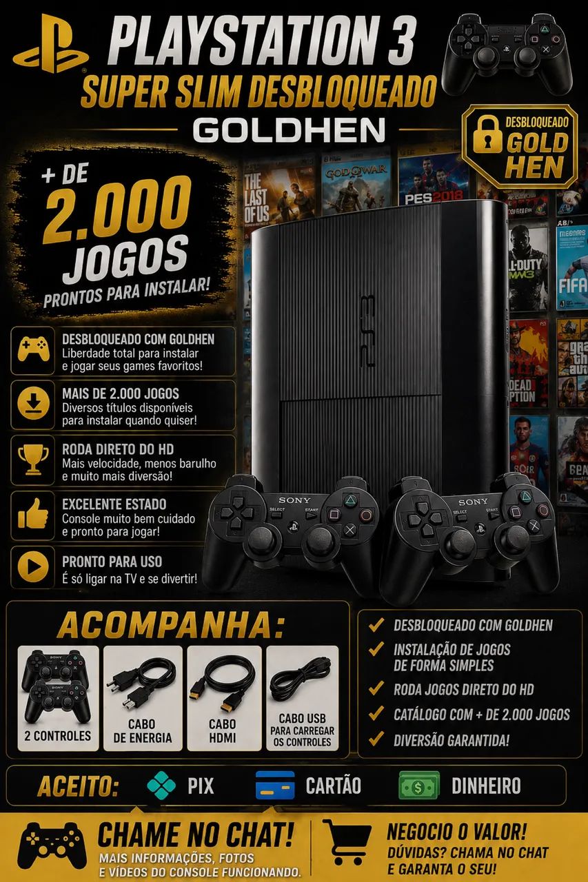 Ps3 DESBLOQUEADO 
