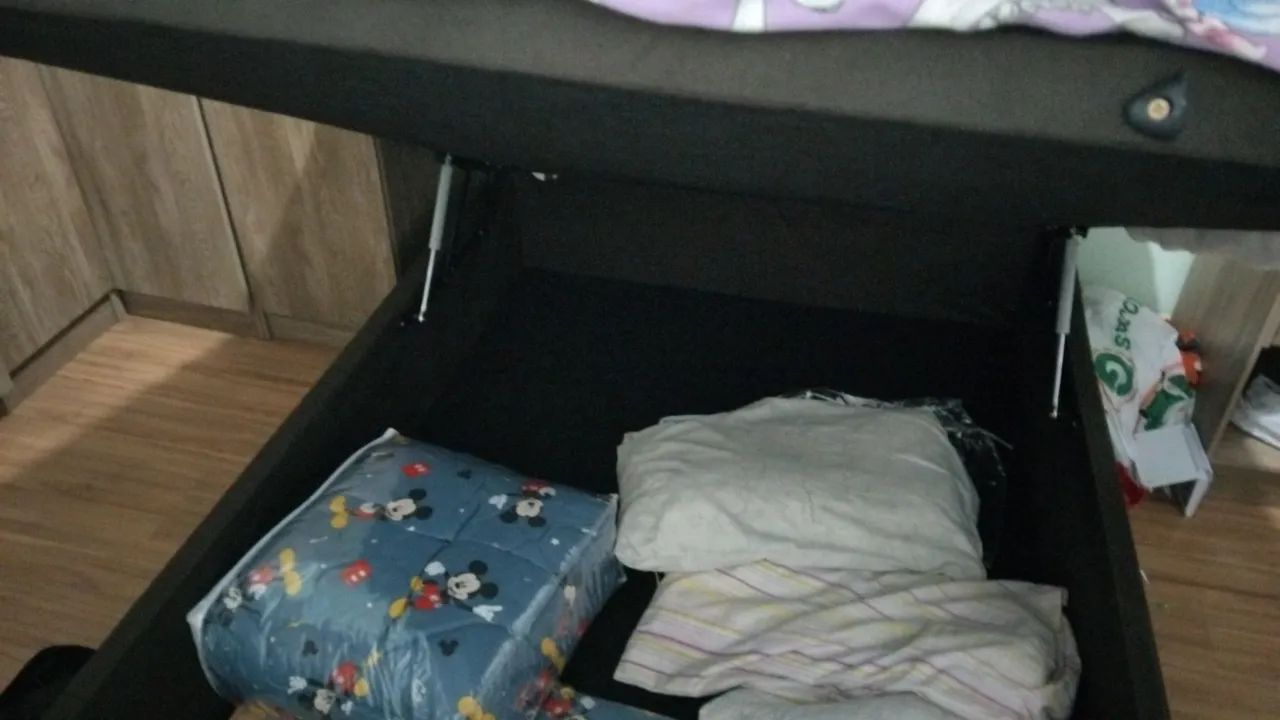 Cama baú com colchão completa  - Foto 3