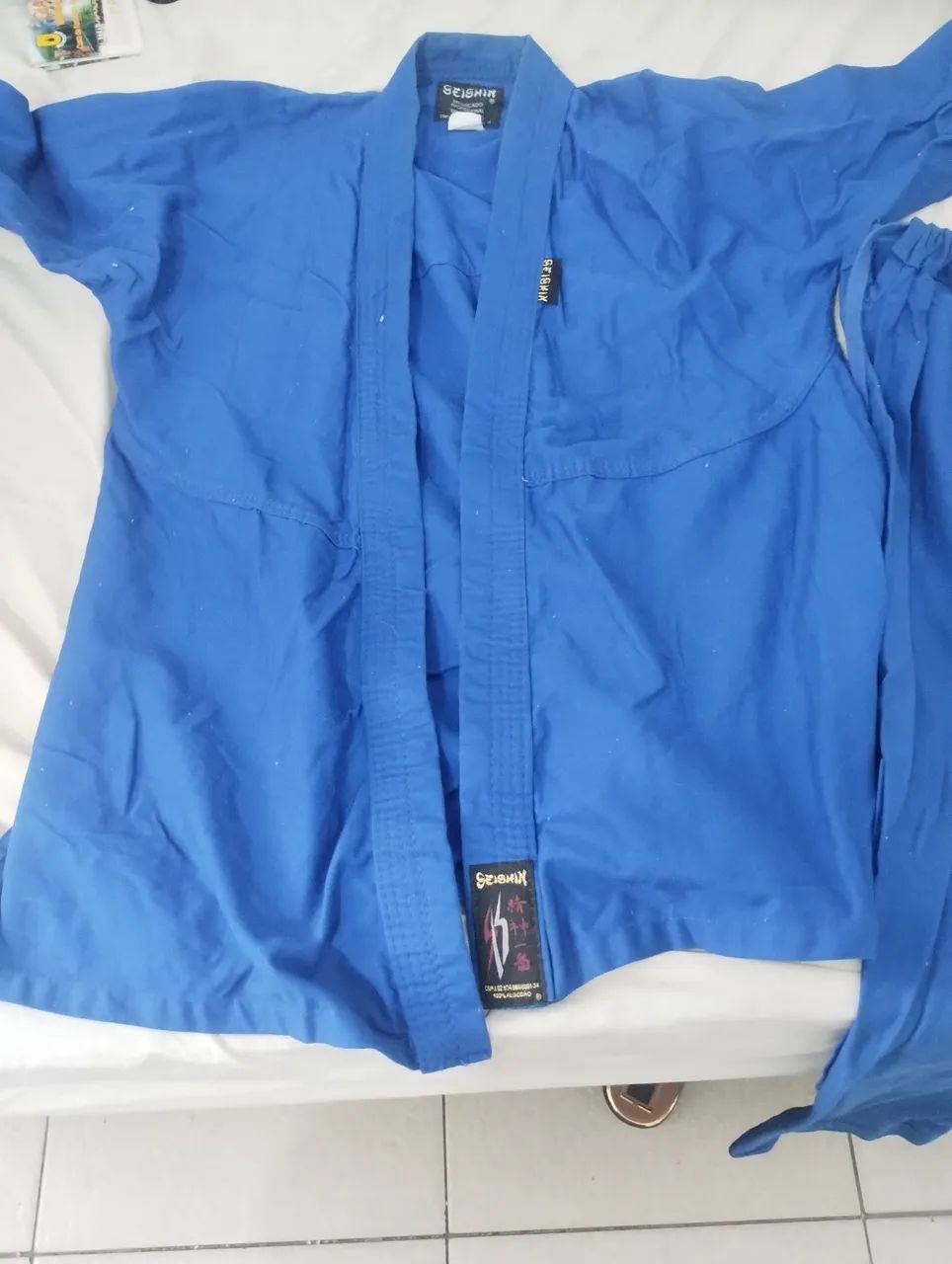 Vendo kimono azul  A1 SEISHIN - Foto 3
