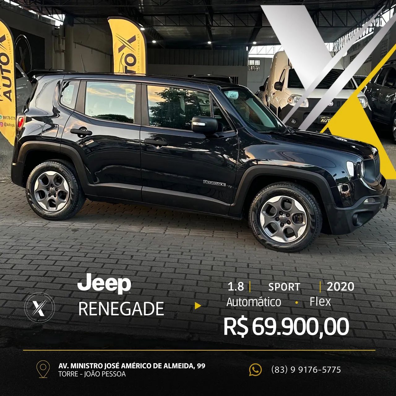 Jeep Renegade Renegade 1.8 4x2 Flex 16V Aut. 2020