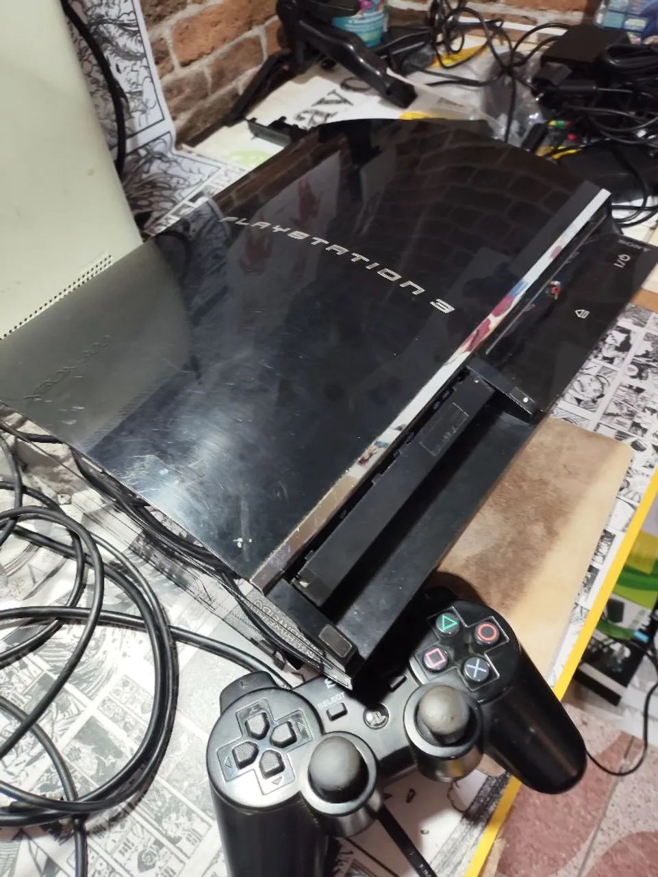  PS3 FAT RETROCOMPATÍVEL CECHA01 - RARIDADE! - Foto 2