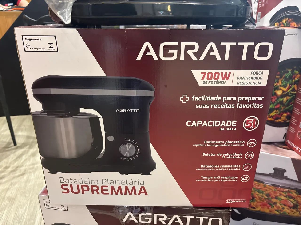 Batedeira planetária 5lt  - Foto 2