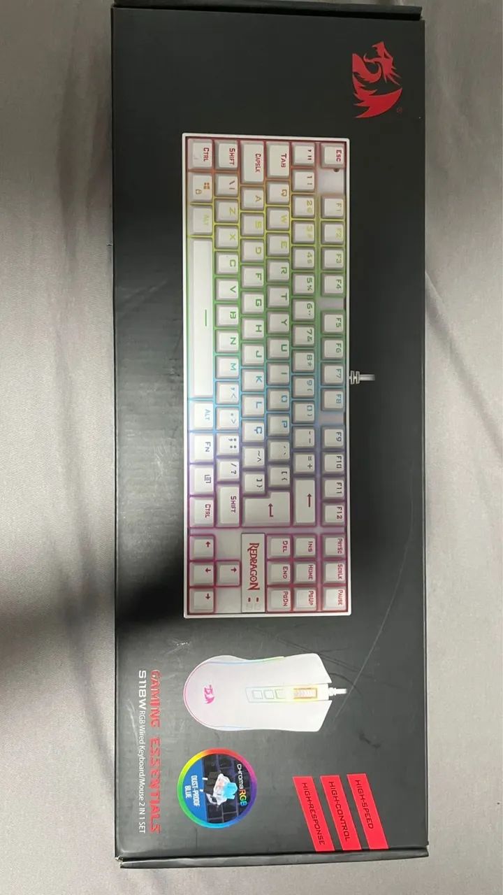 Teclado e mouse gamer  - Foto 3