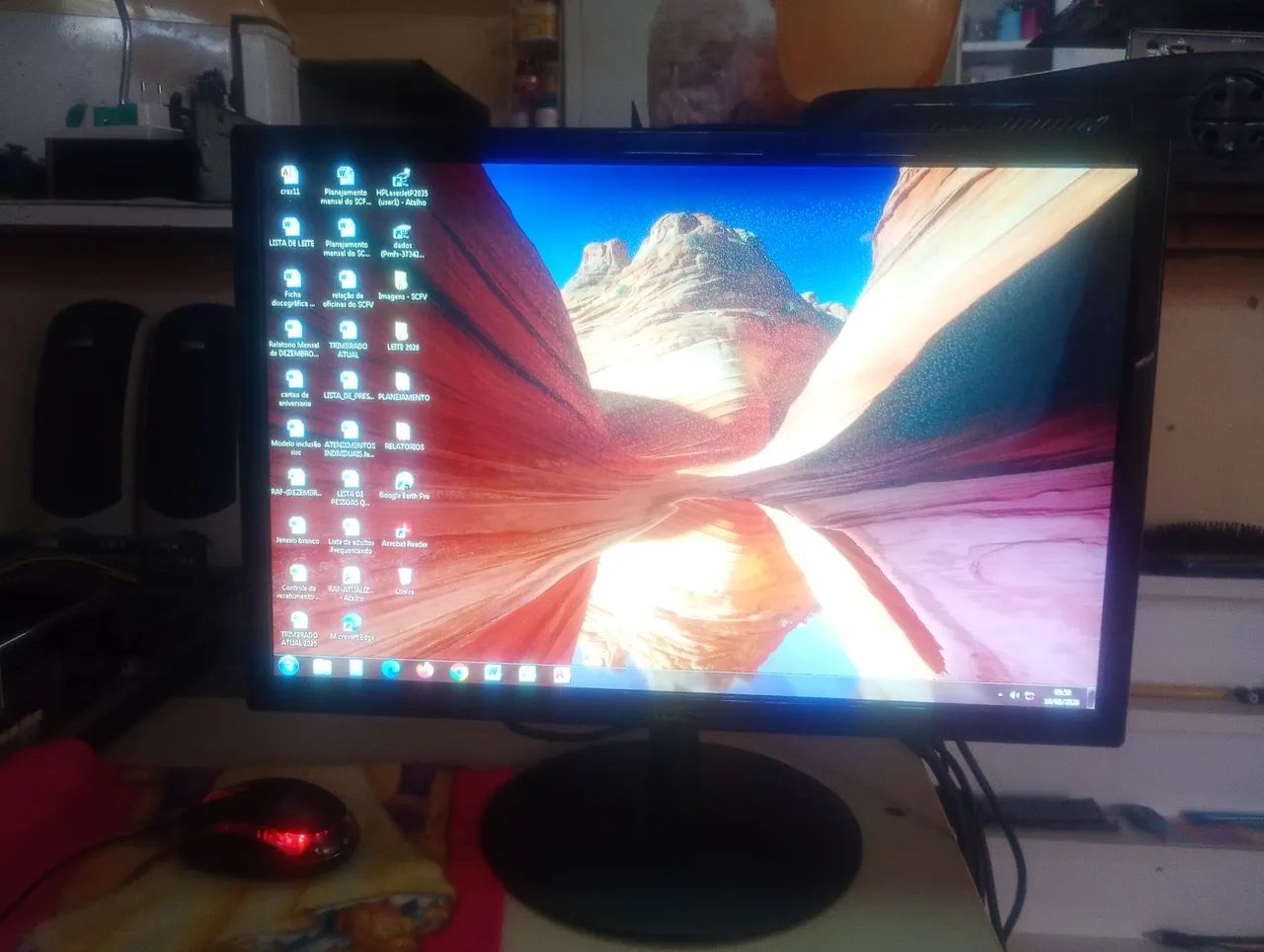 Monitor Led LOG P190vh com HDMI 