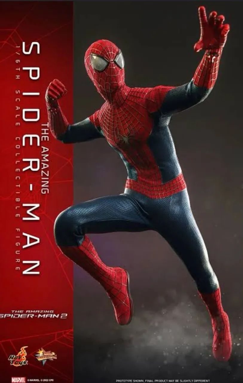 HOT TOYS AMAZING SPIDER MAN 2 - Brinquedos e Jogos - Vila Suzana