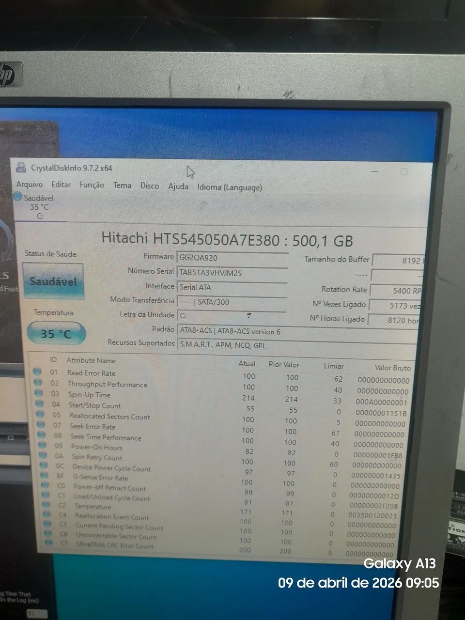 2 notebook hard drives: 500 GB and 320 GB422991677463603204