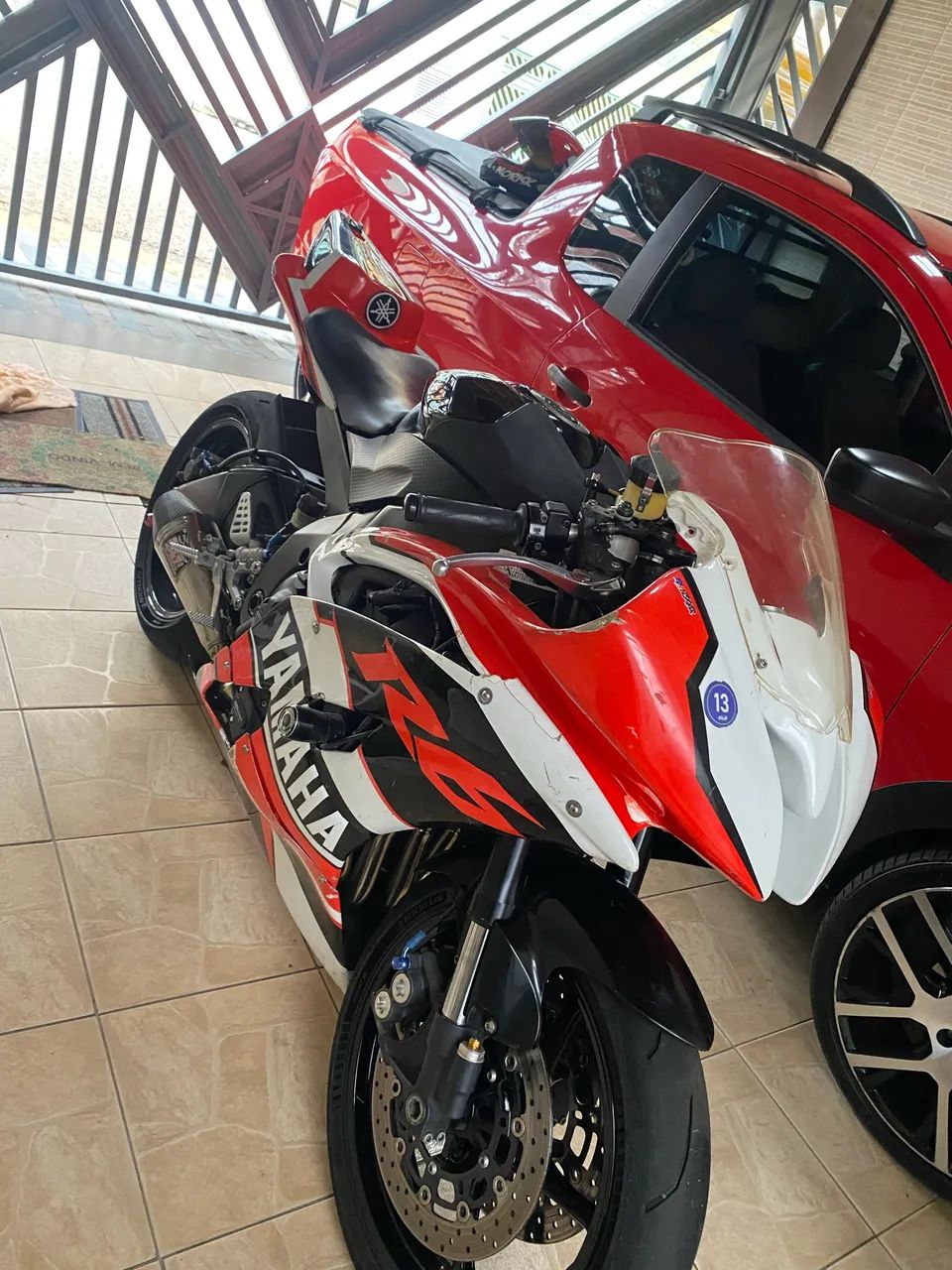 Yamaha r6 pista e rua 