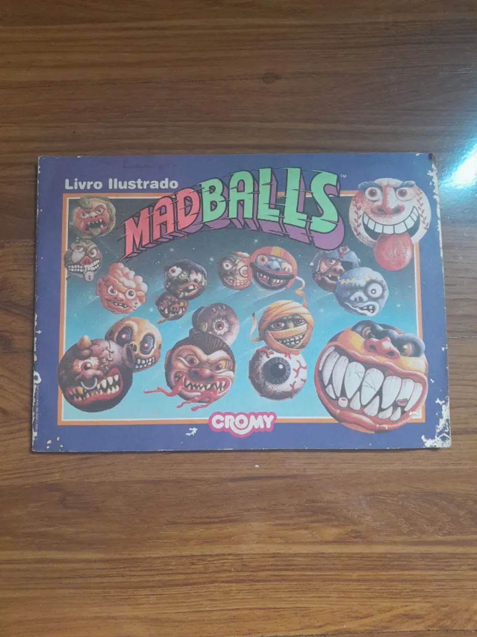 Álbum de Figurinhas Mad Balls 1989
