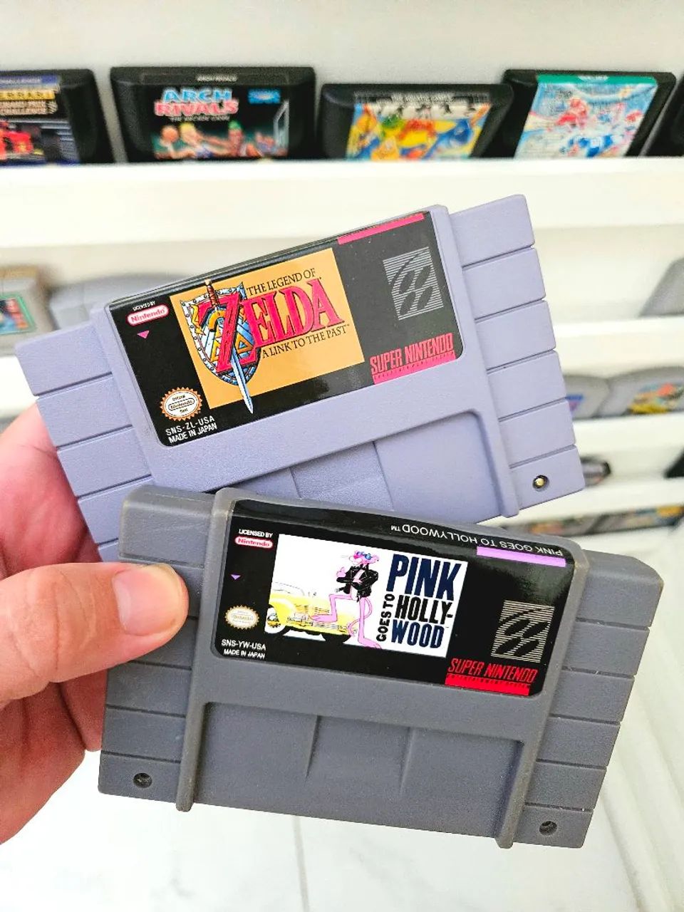 Jogos paralelos snes super Nintendo zelda desert strike Sonic
