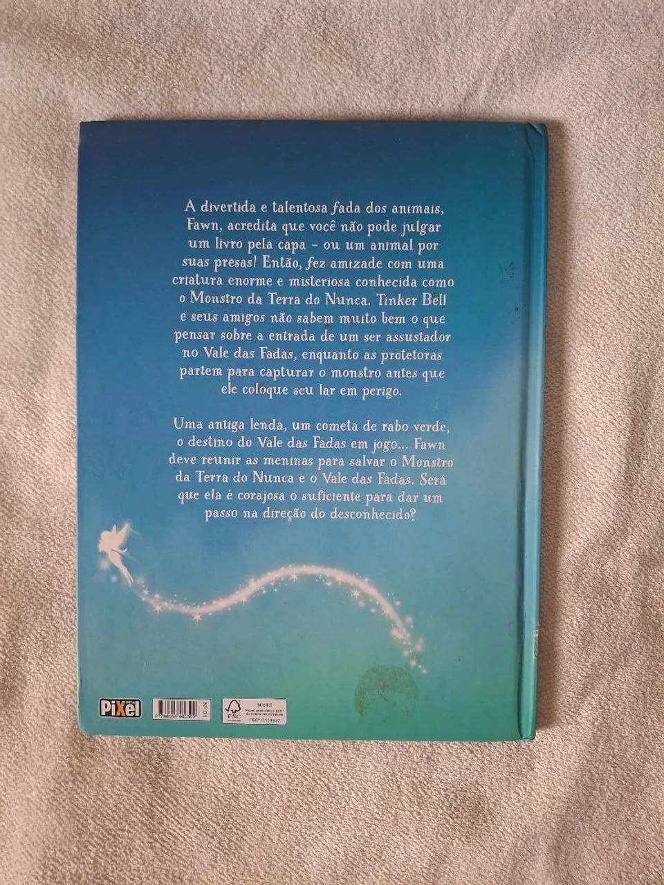 Tinker Bell e o monstro da terra do nunca livro - Foto 2