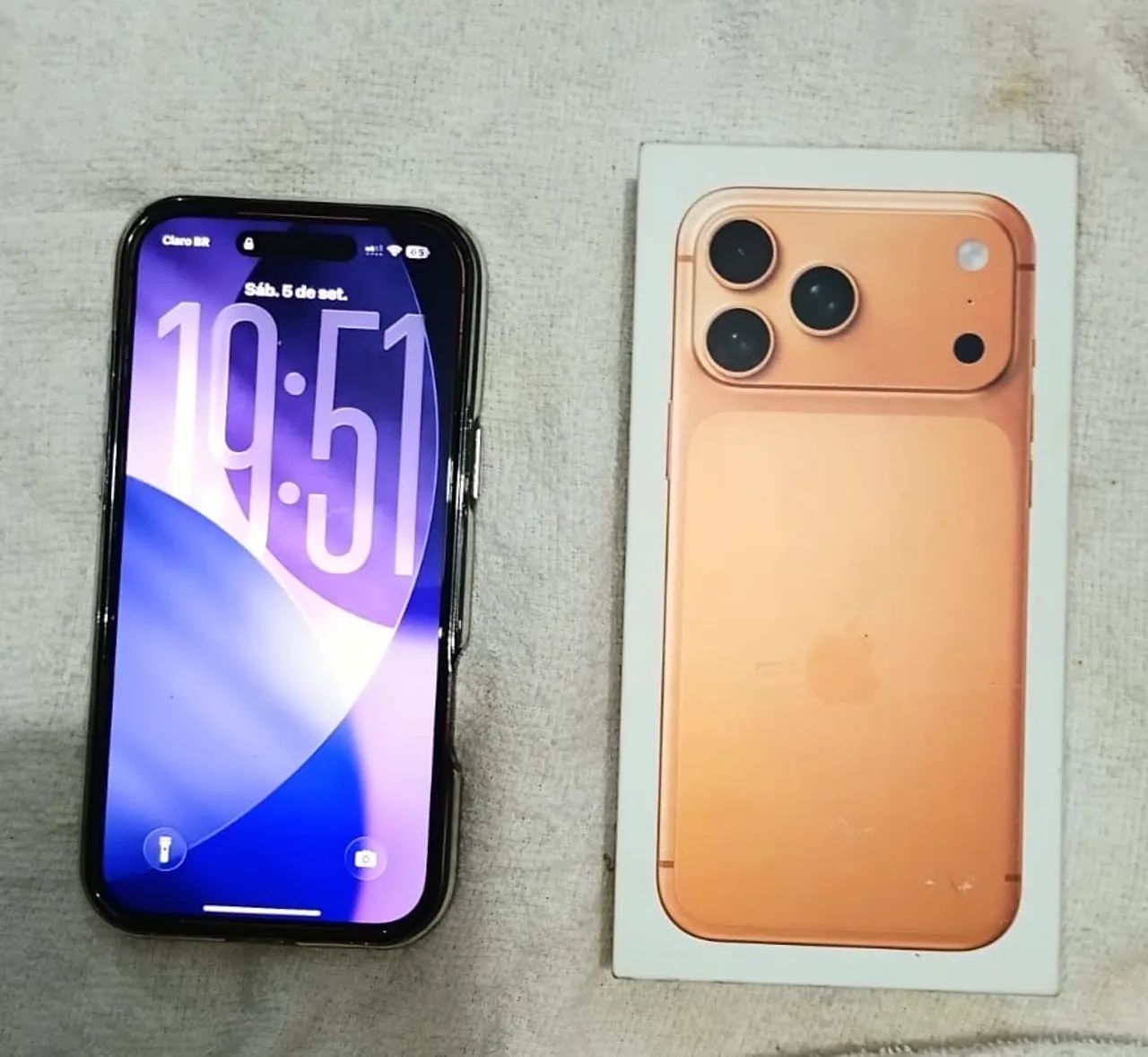 iPhone 17 pro max 256gb orange 