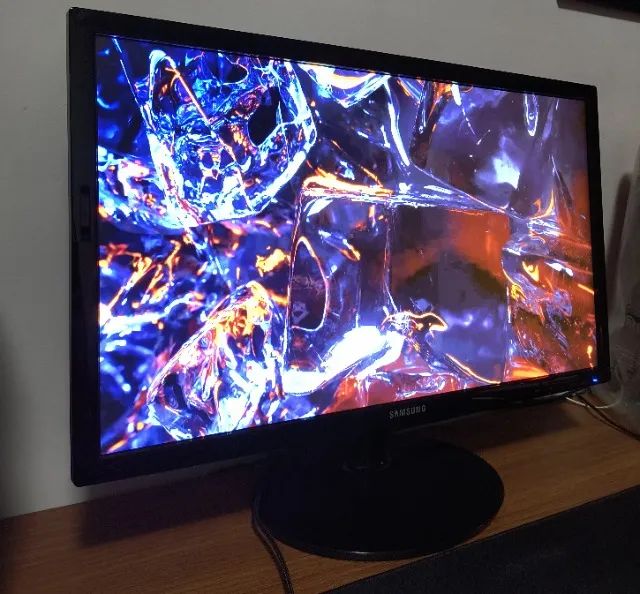 monitor samsung s24d332 24 polegadas 75hz preto - Foto 2
