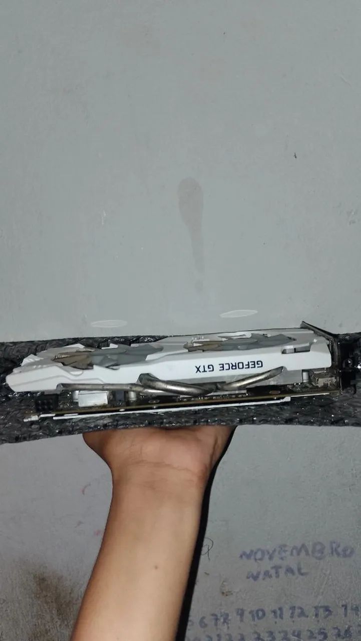 OBS NÃO FAÇO ENVIO GTX 1060 3GB GDDR5 <br>1080p <br>Clock boost de 1708 MHz<br>TDP de 120W - Foto 5