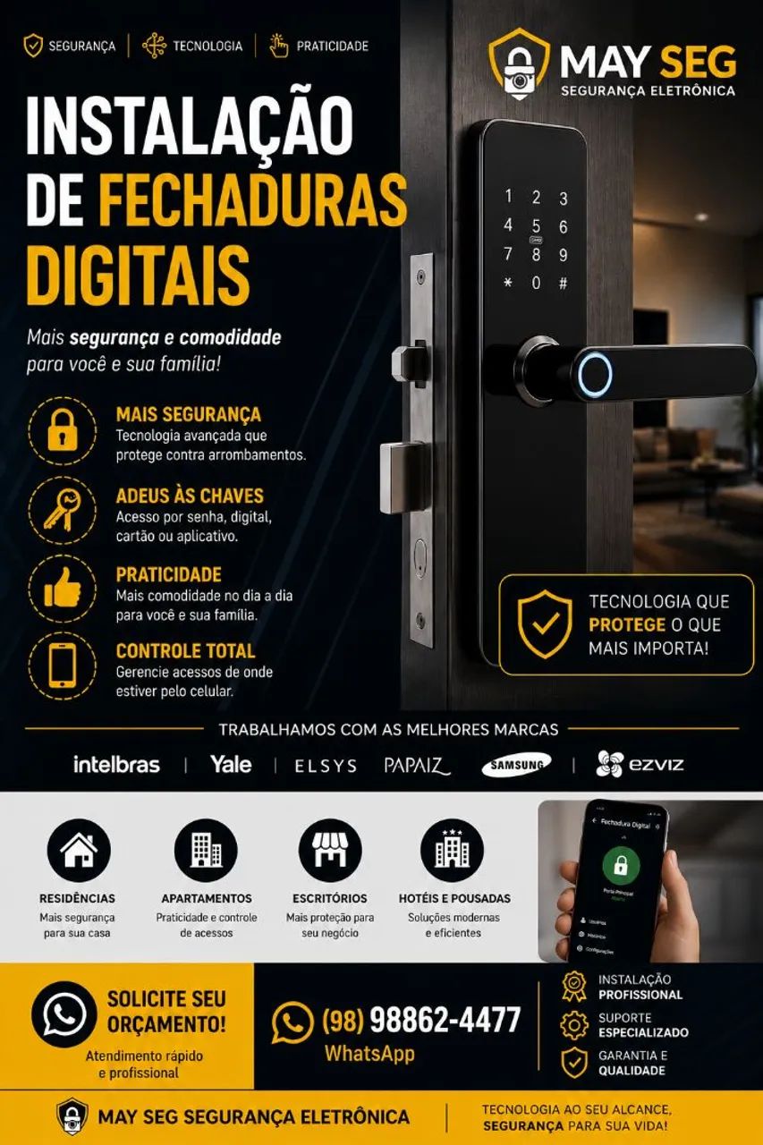 Instalador fechadura eletronica  - Foto 2