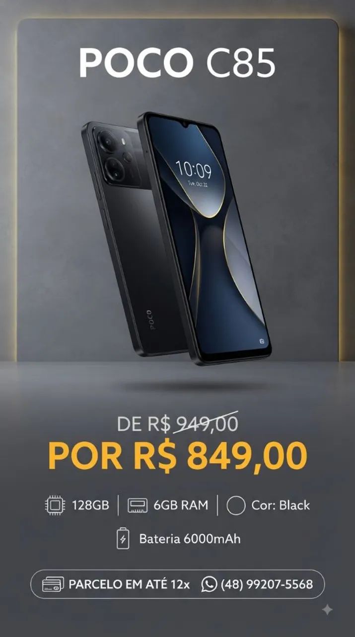 Poco C85 128gb 6ram