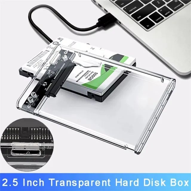 Case Hd Slim Externo Ssd Hdd Pc Note Ps4e5 Usb 3.0 Sata 2.5 - Foto 3