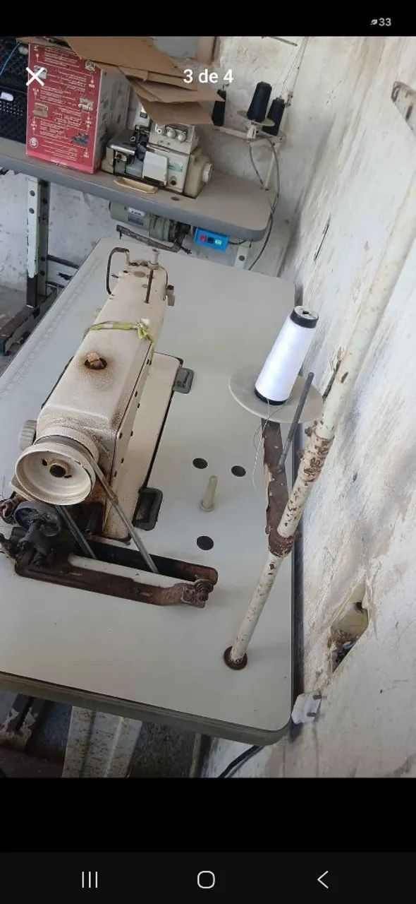 Máquina  reta  - Foto 3