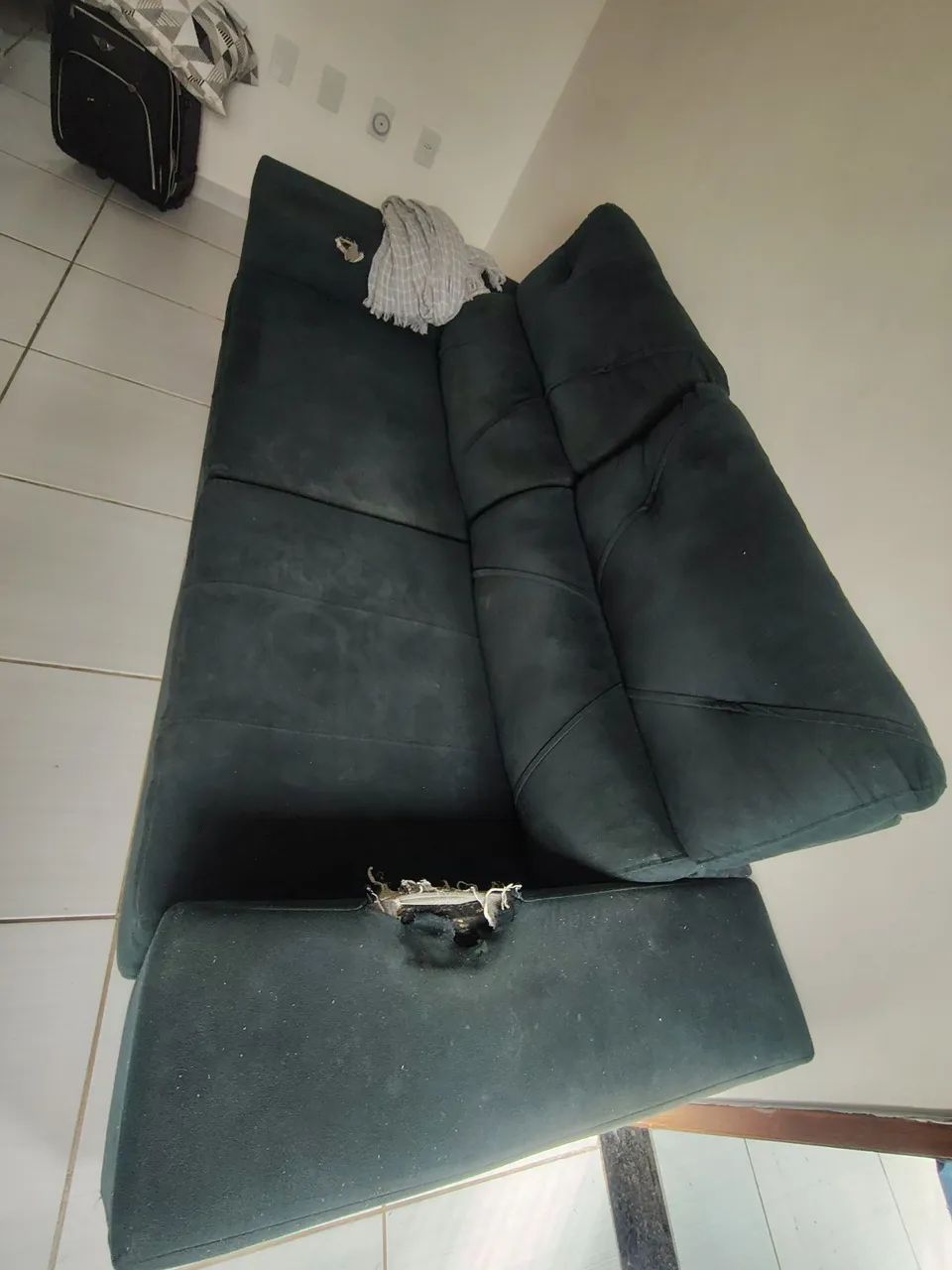 Sofá, cama casal  para vender logo  - Foto 3