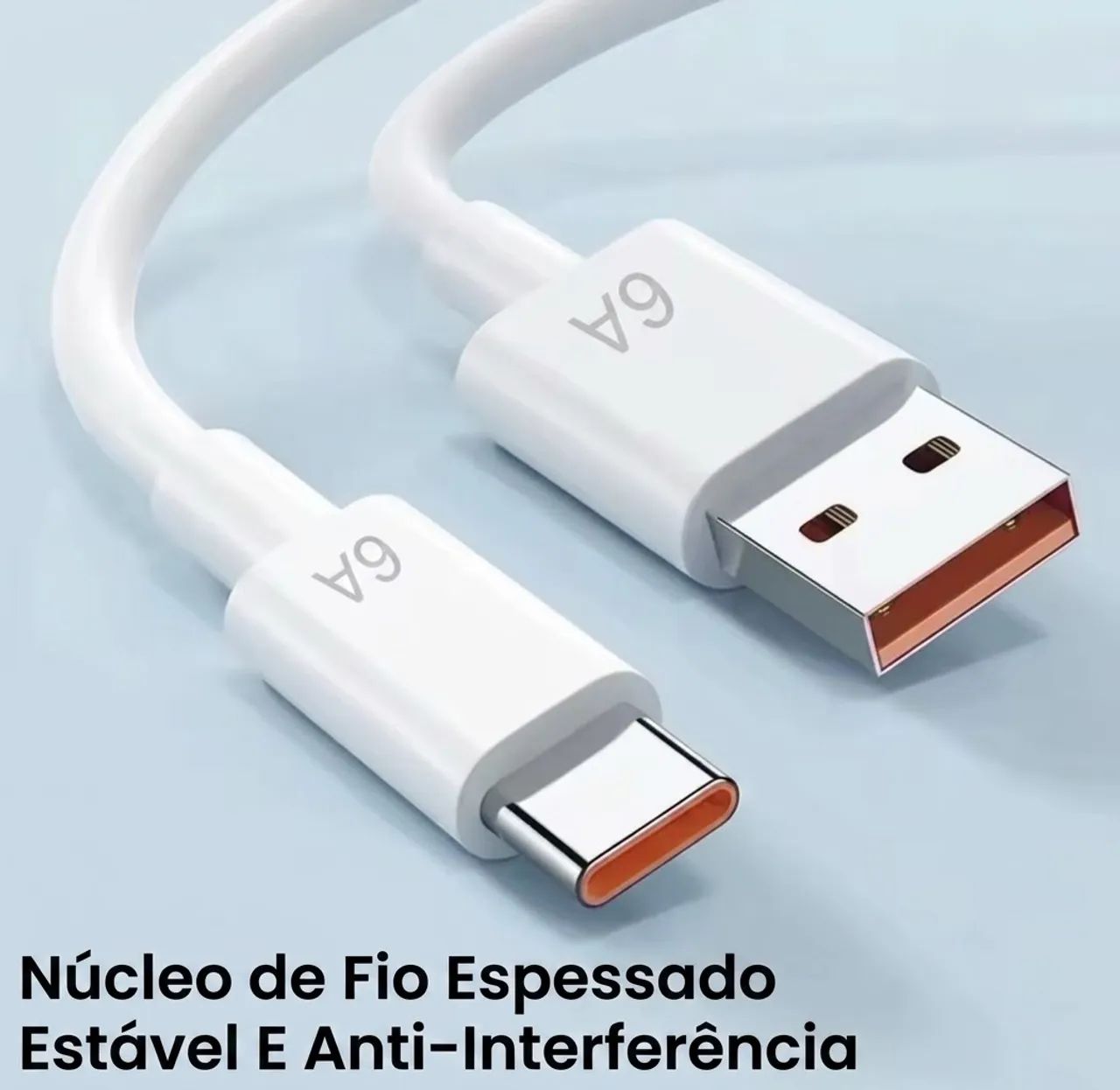 Carregador 67W Turbo + Cabo USB-C 1M | Xiaomi, Samsung, Motorola, Redmi, POCO - Foto 3