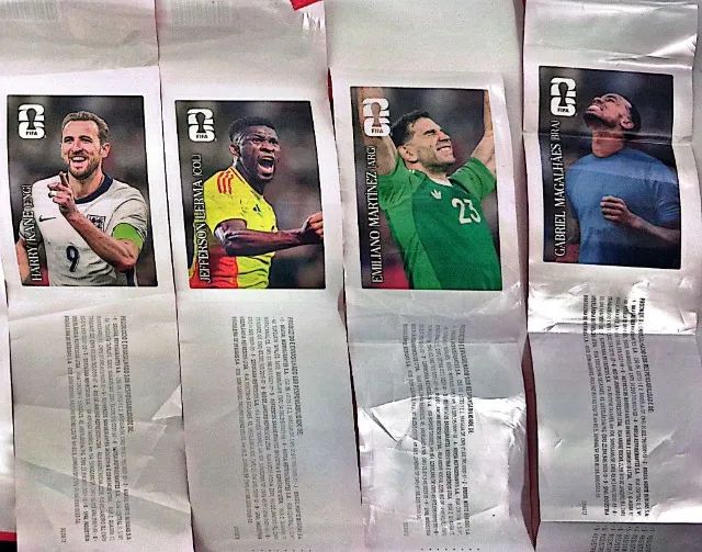 7 Figurinhas Coca-Cola Copa do Mundo 2026 - Foto 4