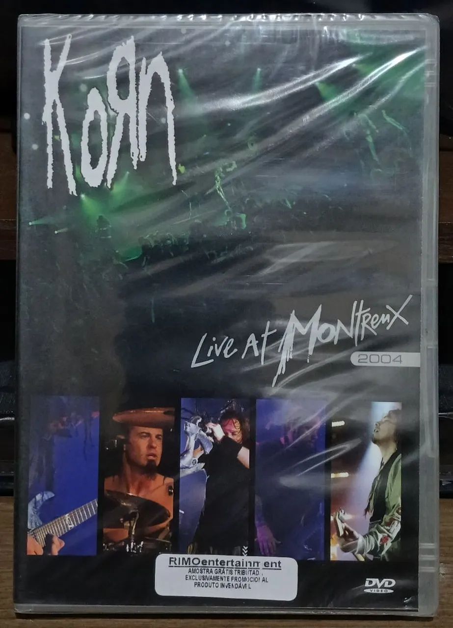 Dvd Korn - Live In Montreux 2004 - CDs, DVDs etc - Campo Grande
