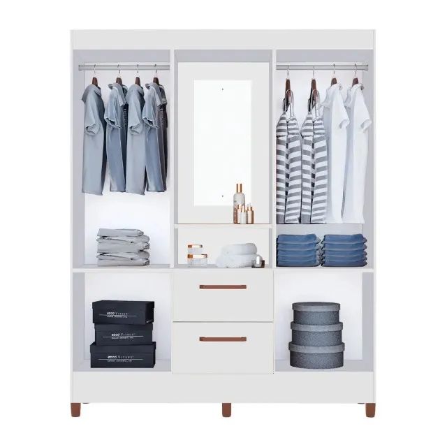 Lindo Guarda Roupa Com Espelho  - Foto 3