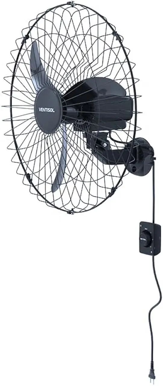 2 Ventiladores Ventisol de Parede Oscilante - Foto 2