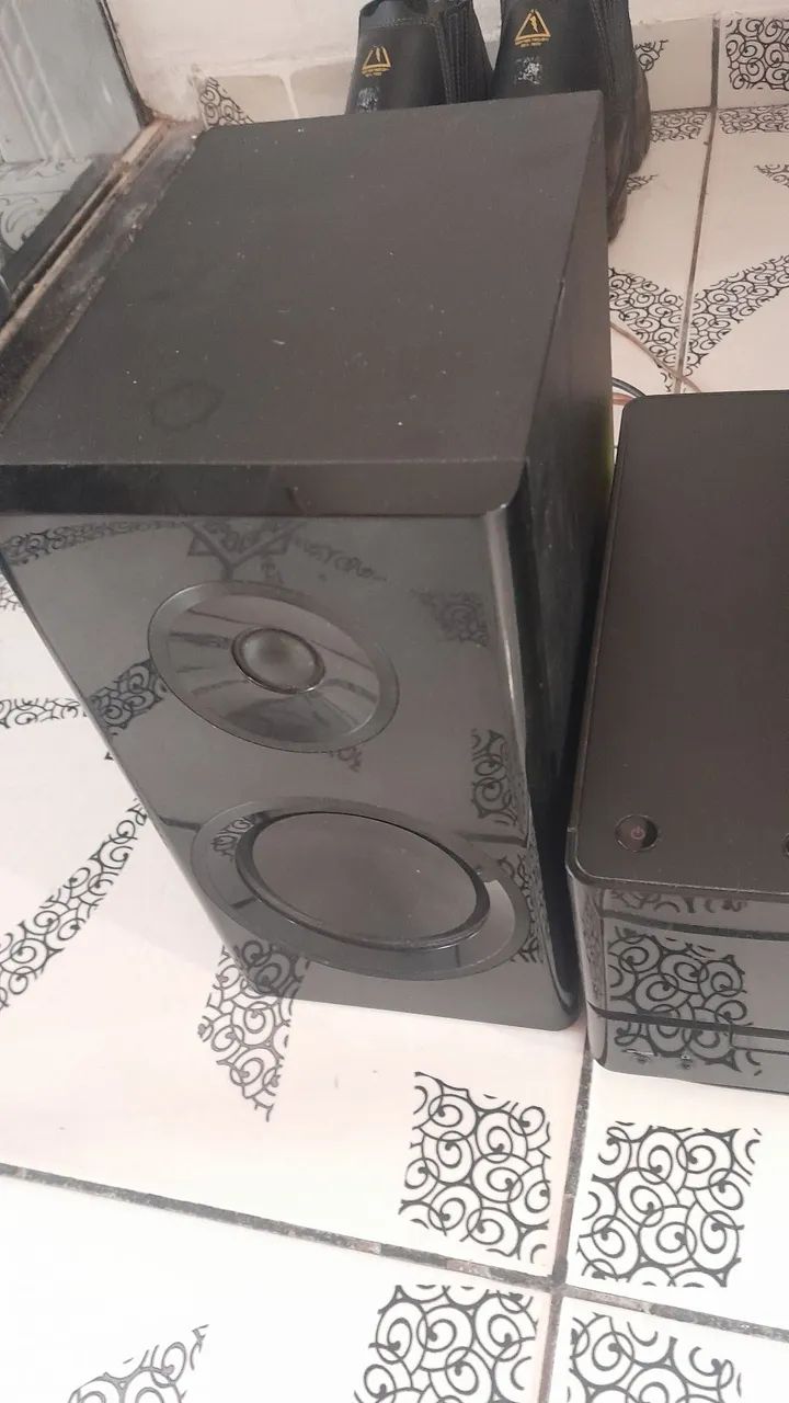Mini System Philips MCM3000 (Com defeito no CD) - Foto 4