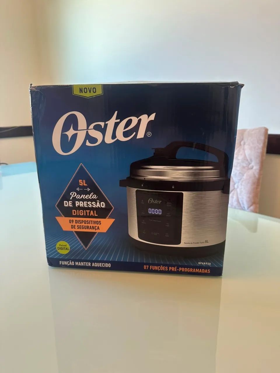 PANELA DE PRESSÃO DIGITAL NOVA 5L Oster - Foto 2