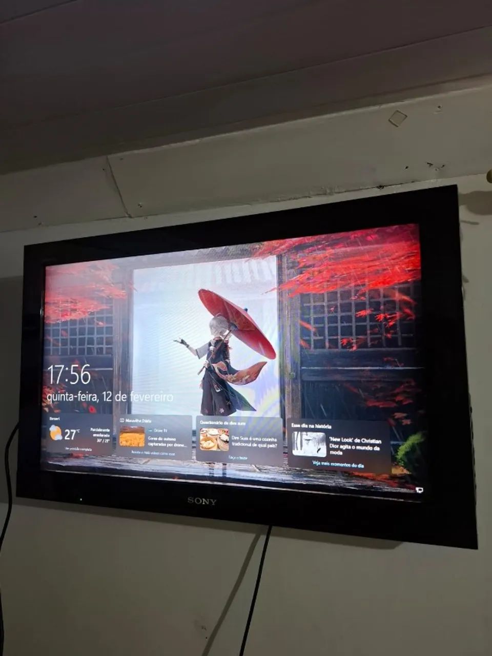 TV Sony 32 polegadas KDL32bx305 - Foto 4