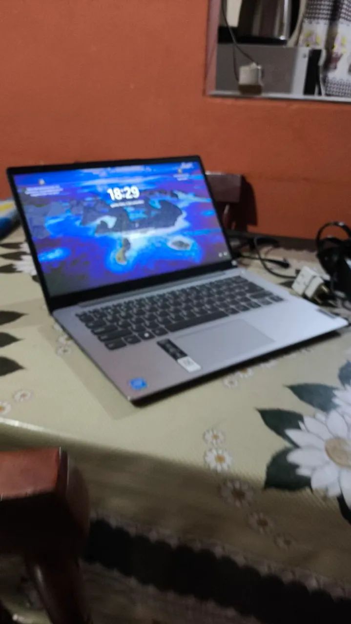 Notebook (semi-novo) lenovo ideapad slim funcionando perfeitamente  - Foto 5