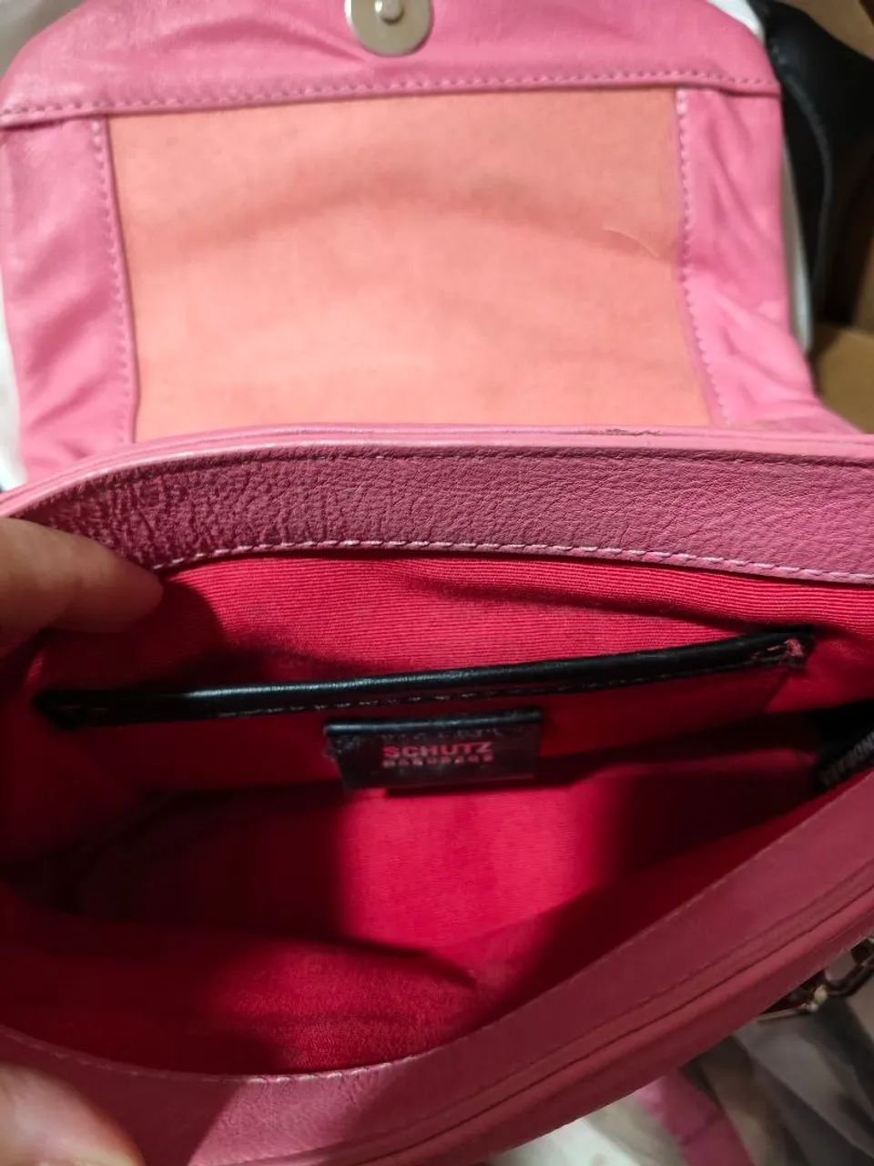 Bolsa Couro legítimo Schutz  - Foto 3