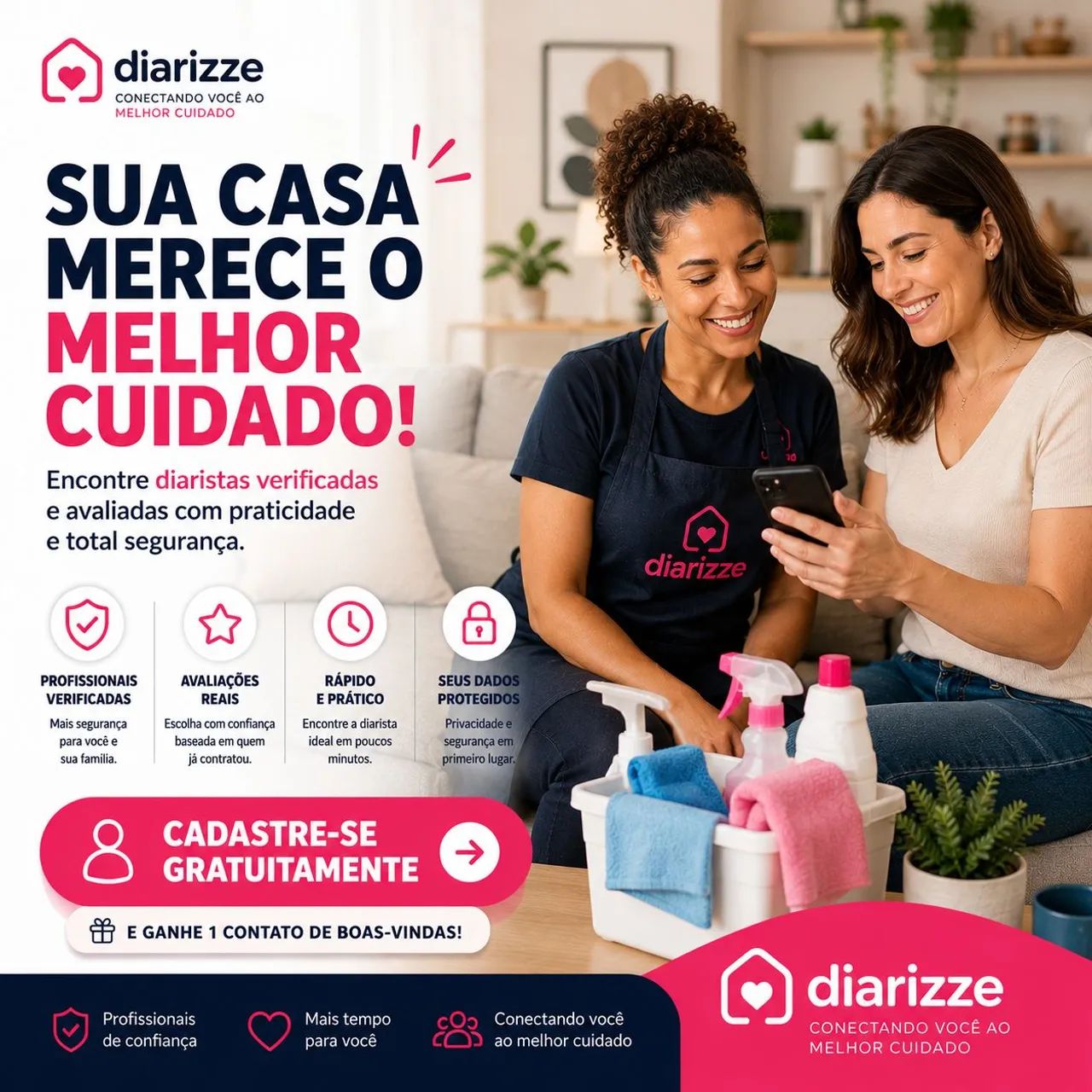 ? Diarista de Confiança | Agende Online em Minutos - Foto 3