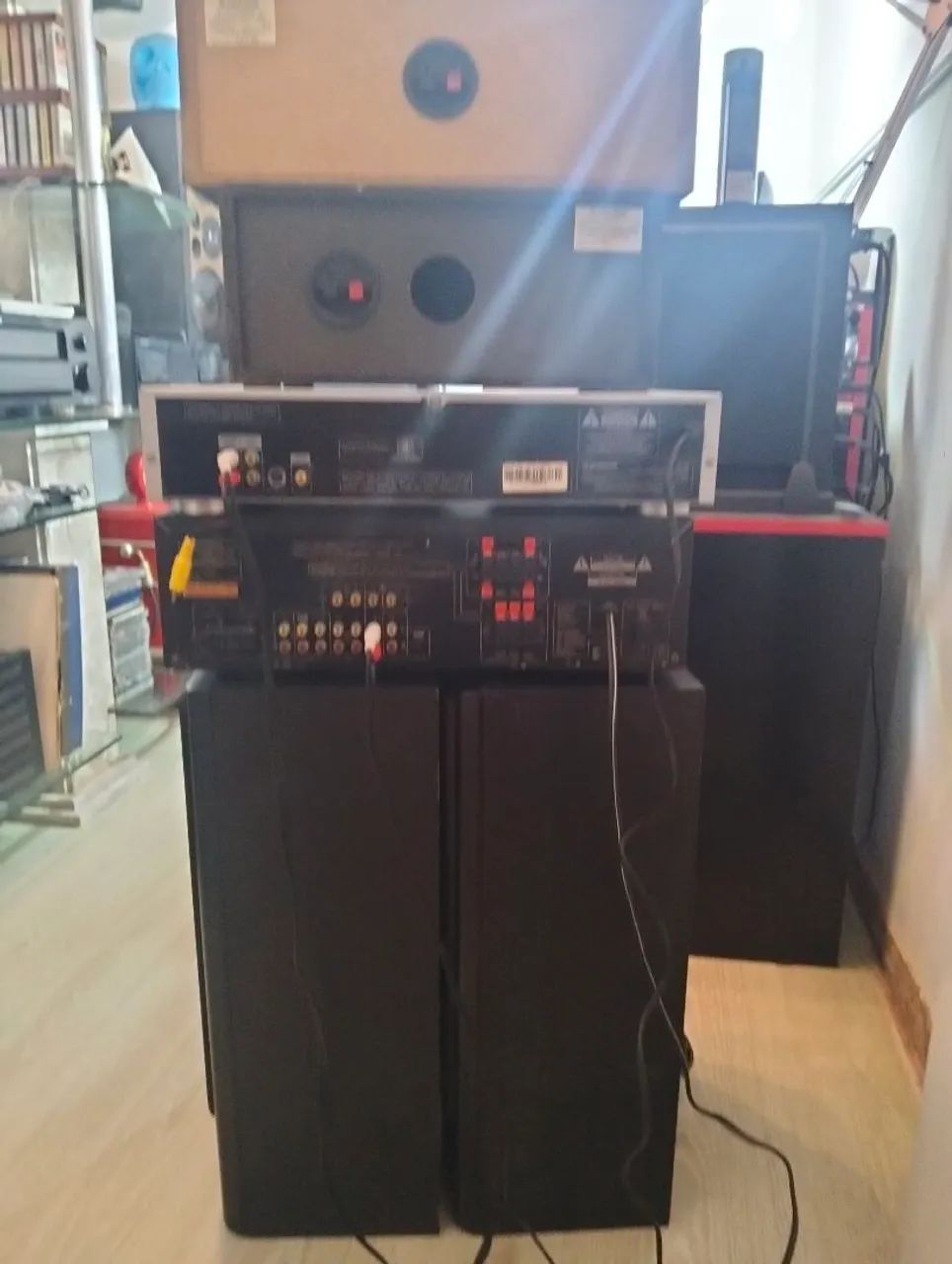 Vendo som completo Receiver Pioneer e cCD/DV Gradiente  - Foto 5