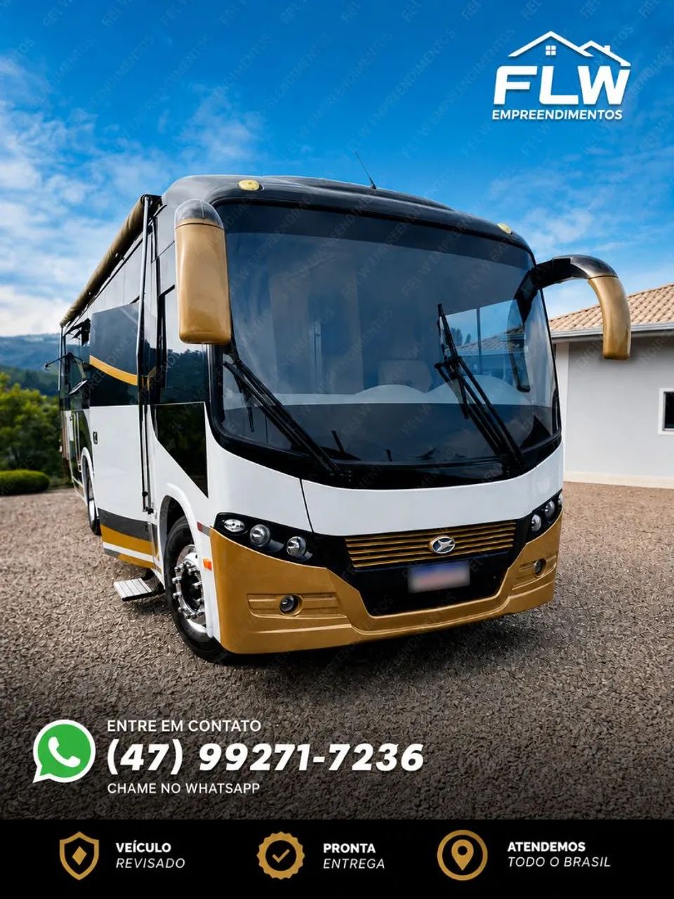 Motorhome Volare W12 Impecável 2009 Montagem 2024