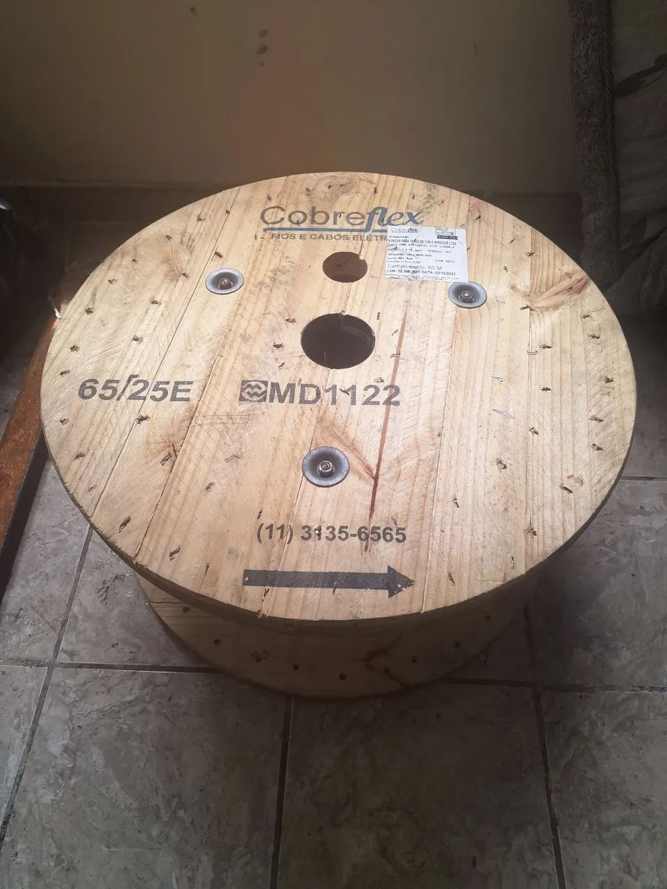 BOBINA DE MADEIRA  - Foto 2