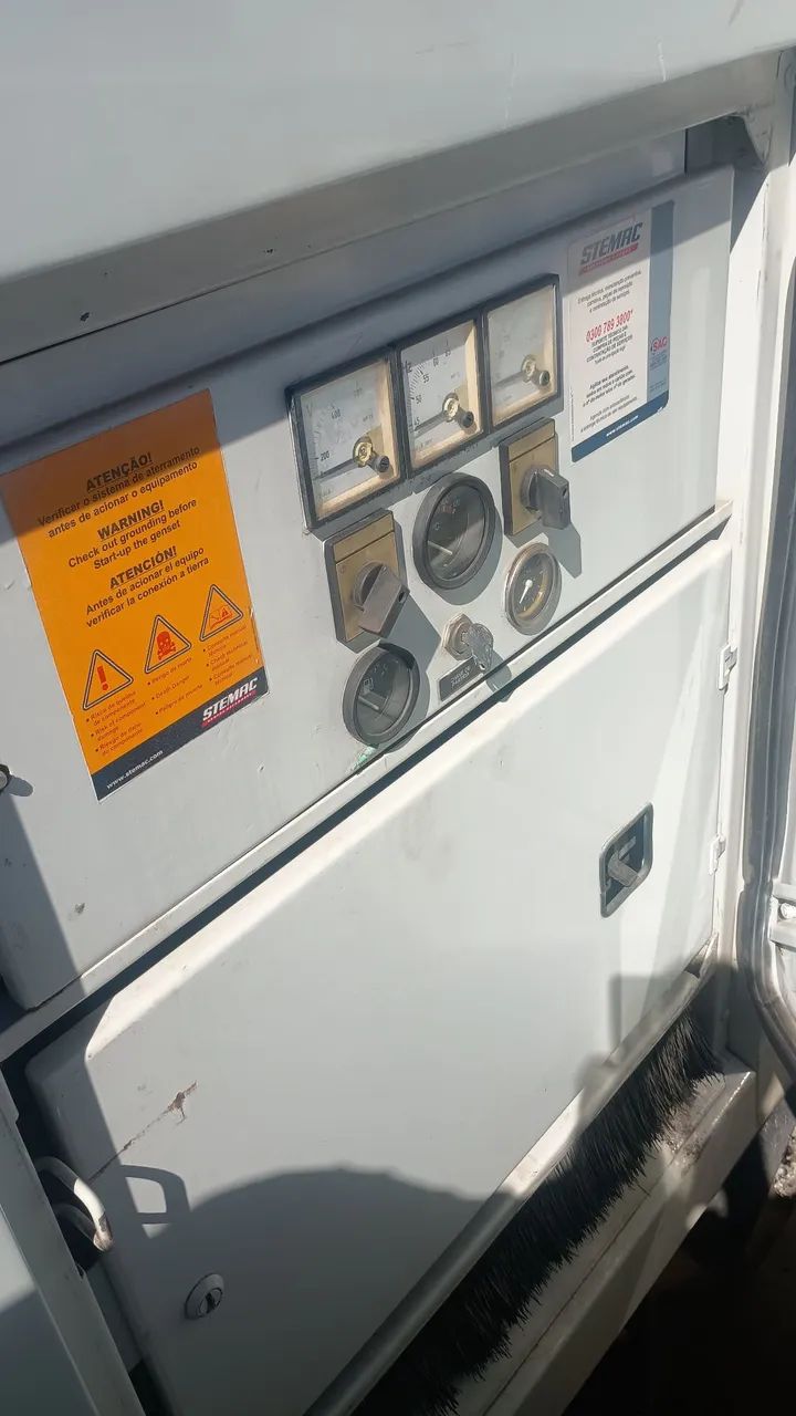 Gerador 55kva Stemac motor MWM 2013 - Foto 3
