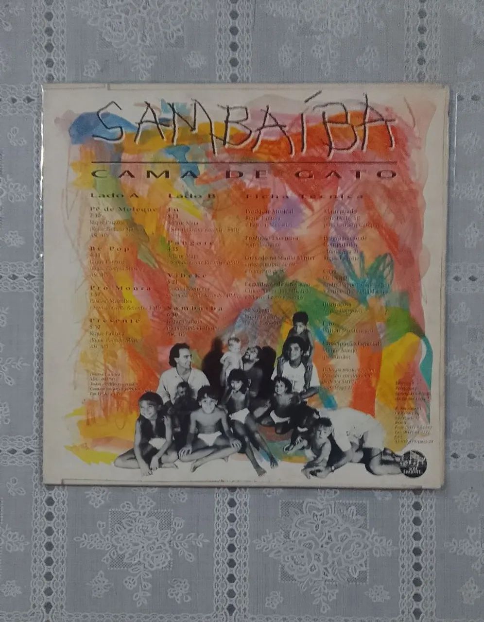 LP Sambaíba (1990) - Cama de gato  - Foto 2