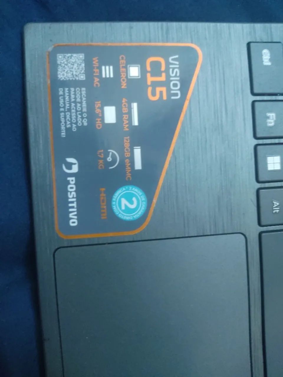 Vendo notebook Vision C15 seminovo  - Foto 4