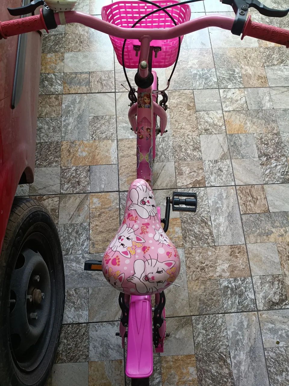 Bicicleta aro 16 rosa - Foto 2