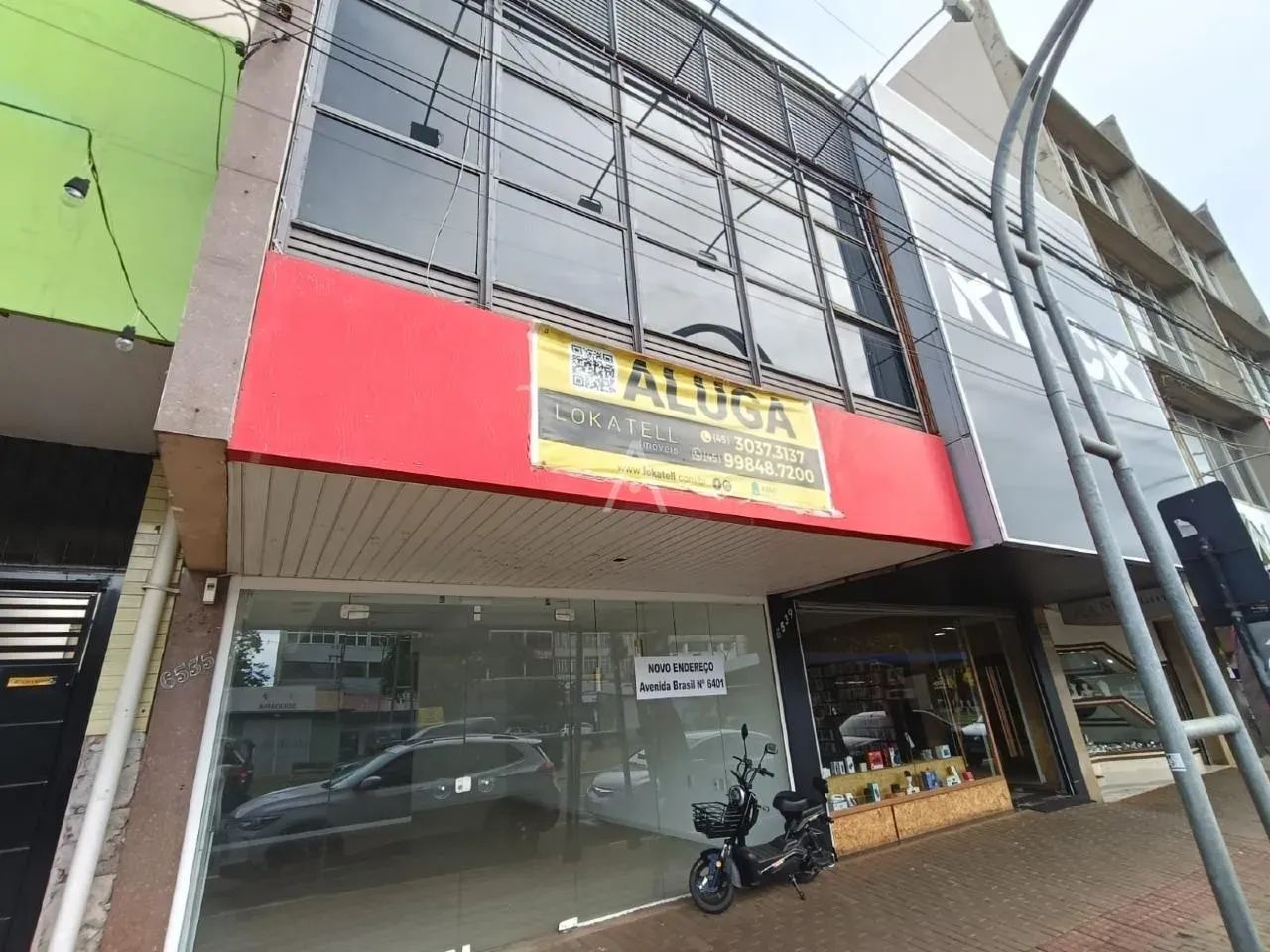 Sala comercial para locação no centro de Cascavel Pr