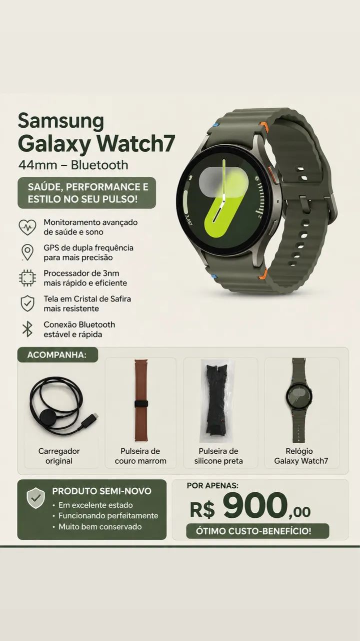 Relógio smartwatch Samsung 