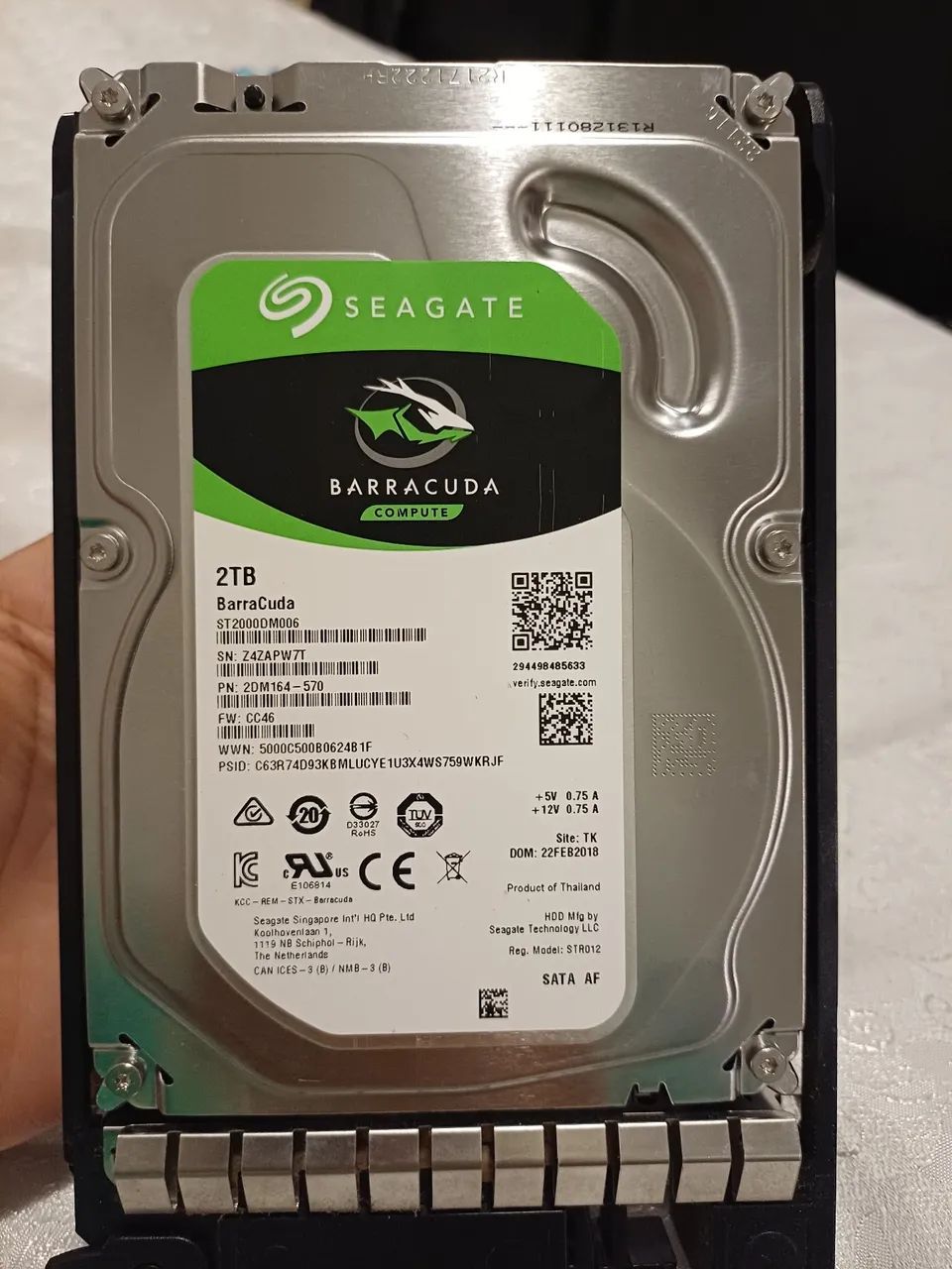 HDs de 1tb e 2tb seagate 