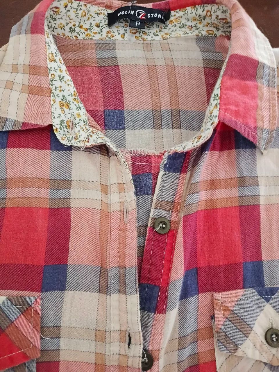 Camisa meia manga feminina  - Foto 3